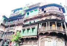 Amritsar Old Building with Rajasthan Wood Work