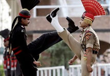 Indo-Pak Wagah Border, Amritsar